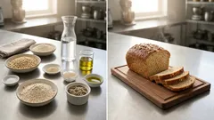 Pan de avena casero sin harina de trigo: fácil, económico y perfecto para rebanar