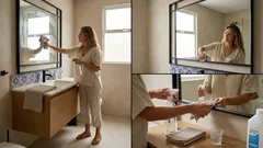 Cómo limpiar espejos sin vetas con vinagre y alcohol: mezcla casera que sí funciona