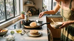 Pancakes esponjosos sin mantequilla listos en 10 minutos (receta fácil)