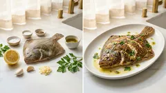 Rodaballo en freidora de aire: jugoso por dentro y doradito en 20 minutos